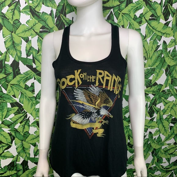 Rock on the Range Women's Tank Top Size M Eagle Logo Music Festival Concert - Picture 1 of 7